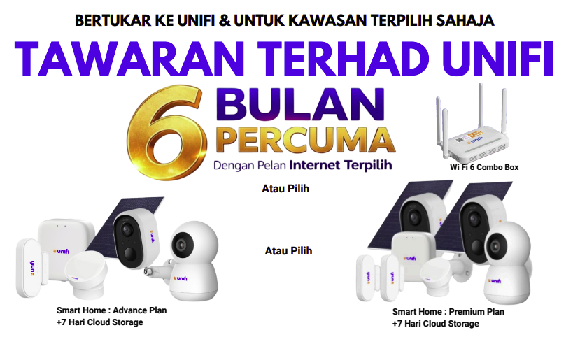 Unifi plan and package price in Kedah